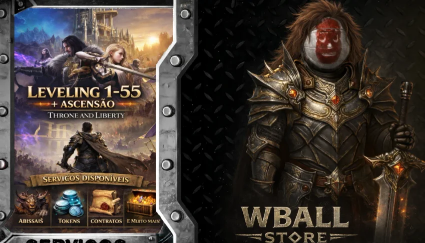 Throne And Liberty leveling + ascensao e mais