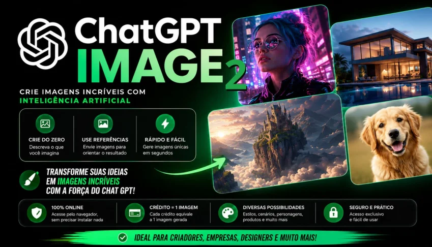 Chat Gpt Image 2 - Geração de Imagens Privado