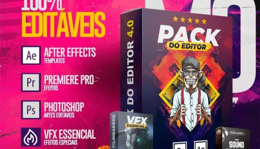 Pack Do Editor 4.0 – A Evolução  + Grupo Ultimate Vip