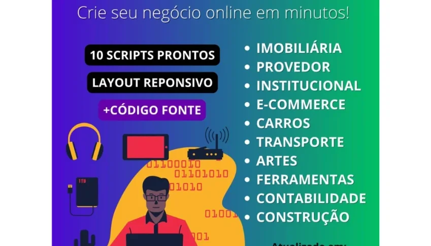 Pack Site Expresso 10 Sites Prontos com Painel Admin