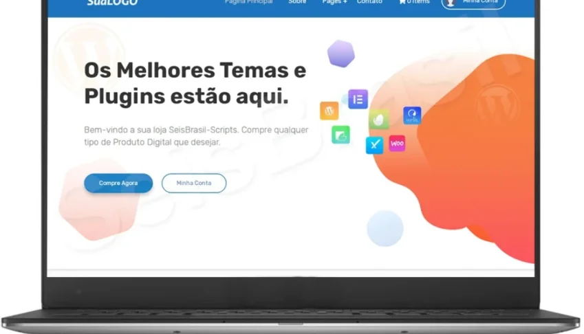 Script Loja de Produtos Digitais Completa WordPress 2024