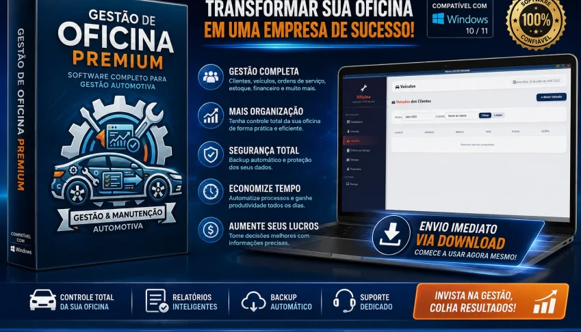 Aplicativo para Gestão de Oficina Mecânica