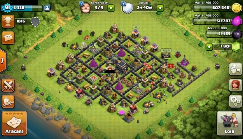 Clash of Clans CV8 FULL