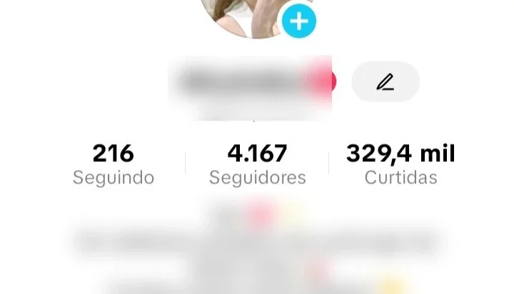 TikTok 4.1K Seguidores e 329K Curtidas | Entrega Imediata