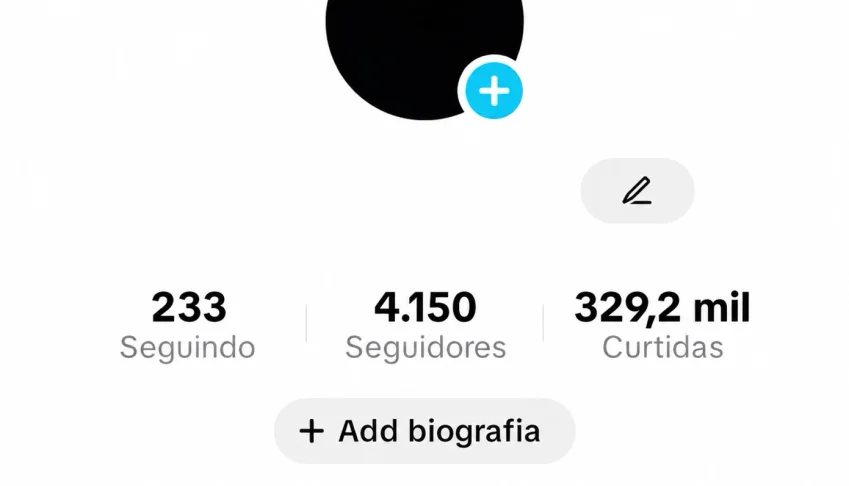 TikTok 4.1K Seguidores e 329K Curtidas | Entrega Imediata