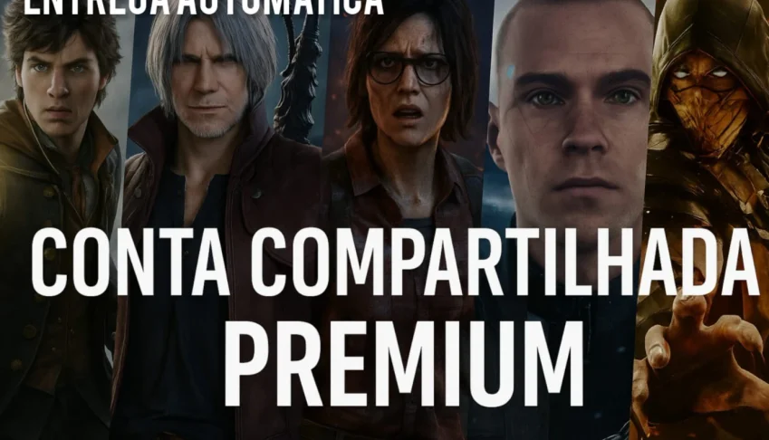 Steam Conta COMPARTILHADA + de 40 jogos -Entrega Automatica