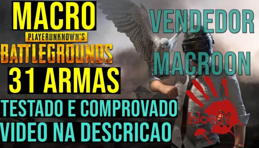 Macro - Pubg Steam - Mouses Bloody (Vitalicio)