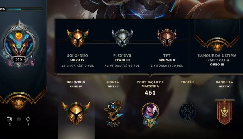Conta de League of Legends/VALORANT