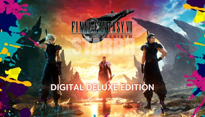 Final Fantasy VII Rebirth Deluxe Edition - Jogue na Steam