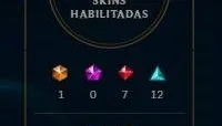 Conta LoL 149 Skins