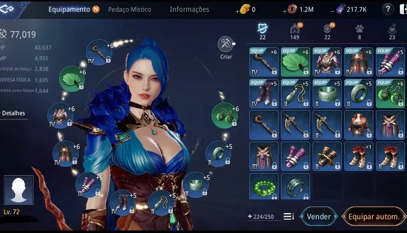 mir4 Lvl 72 mage