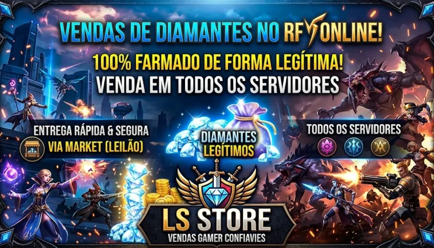 Diamantes - Rf Online (Todos Os Servidores)
