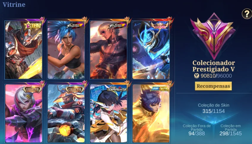 Conta Rara Mobile Legends