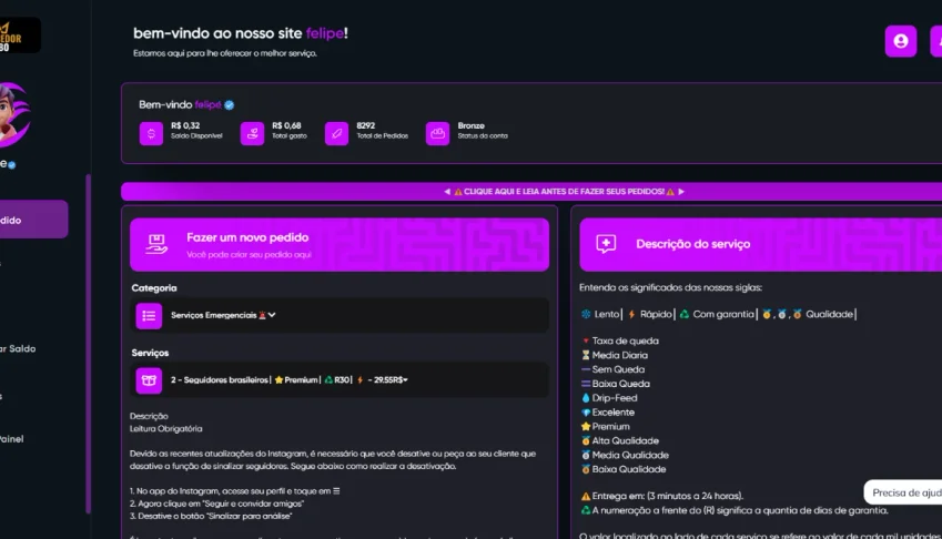Melhor Script Painel Smm De 2025! - Completo Com Pix