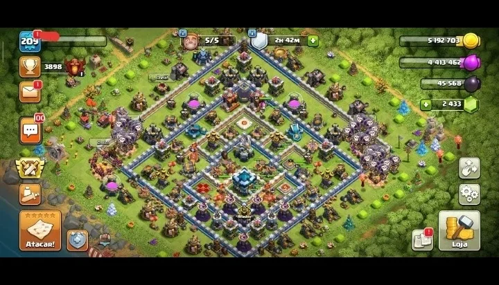 Contas do Clash Royale e Clash of clãs juntas