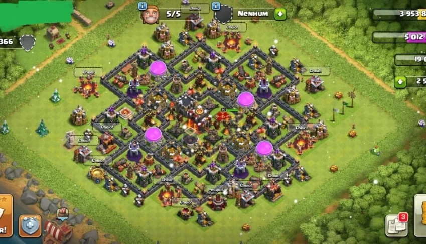 clash os clans cv10 barato