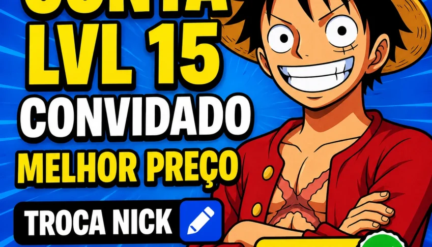 Conta Free Fire Lvl 15 + Troca Nick Via Convidado