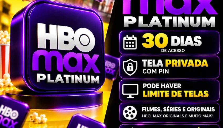 Hbo Max Tela Privada - 30 Dias