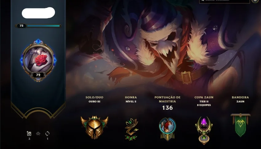 ACCOUNT - LEAGUE OF LEGENDS