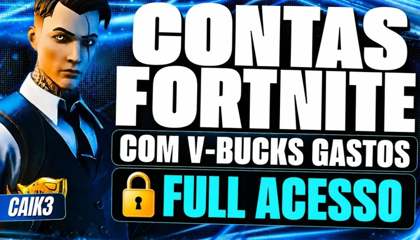 Contas Fortnite | Várias Skins | V-bucks Gastos |Skins Raras