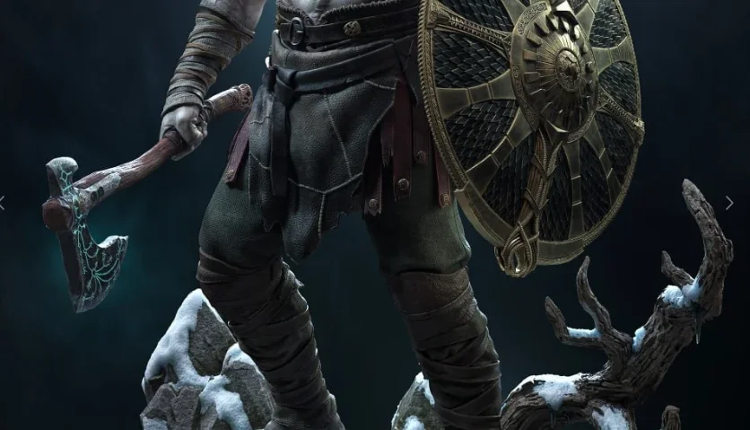 kratos god of war 3d stl