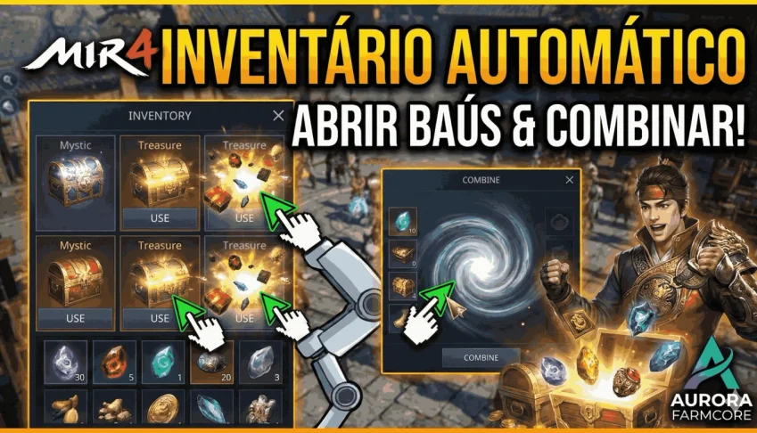 Mir4 Macro Indetectável | Praça/Pico/Raid BOT Auto