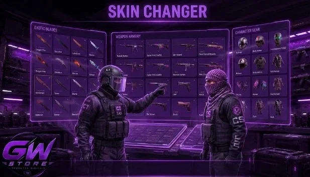 Cs2 Skinchanger - atualizado e indetectável