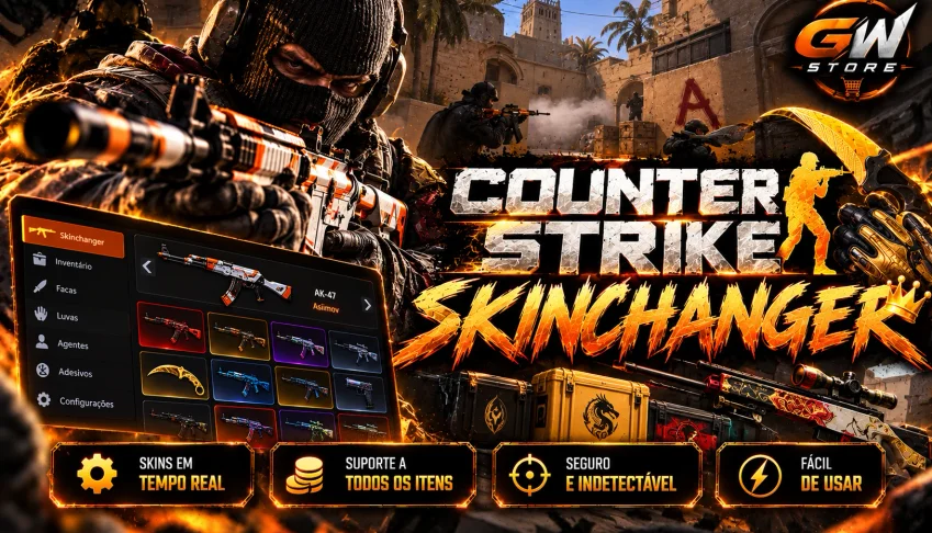 Cs2 Skinchanger - atualizado e indetectável