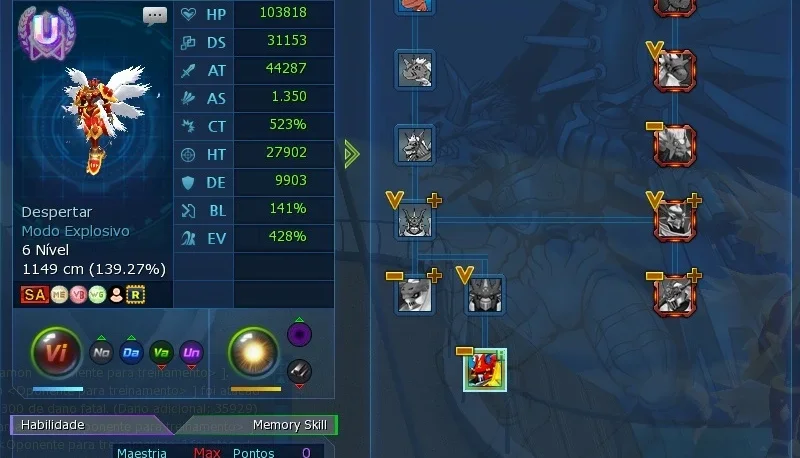 Conta 3 Rank U LA Alphamon