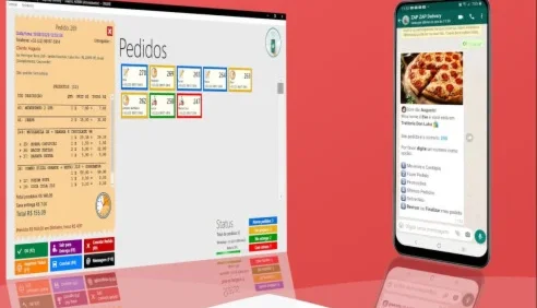 Código fonte Gestor De Delivery Com chatbot