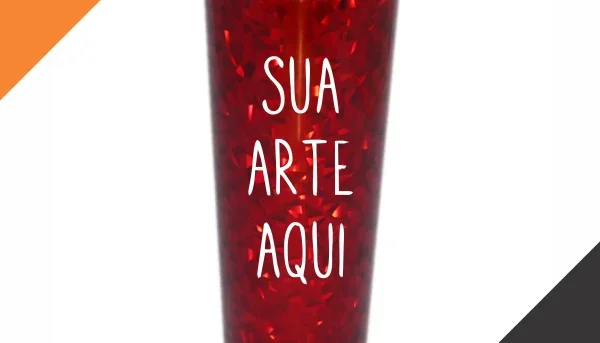 Long Drink Mosaico Vermelho
