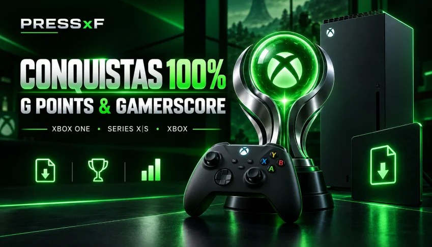 Desbloqueio 100% De Conquistas Xbox + Gamerscore