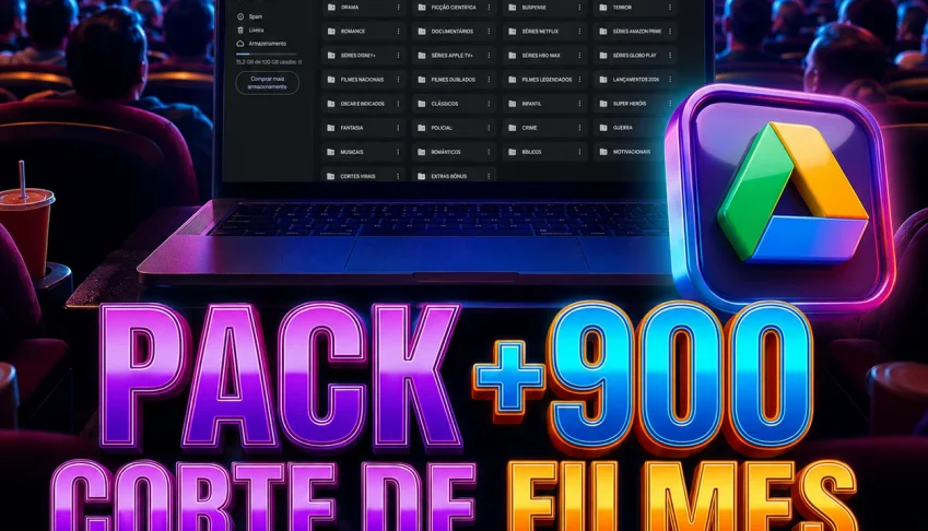 Pack +900 Corte de Filmes series Viral 2026 instagram Tiktok