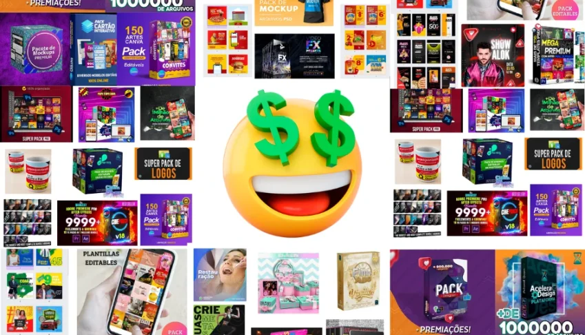 Mega Combo Criativos: O Poderoso Pacote para seus Projetos