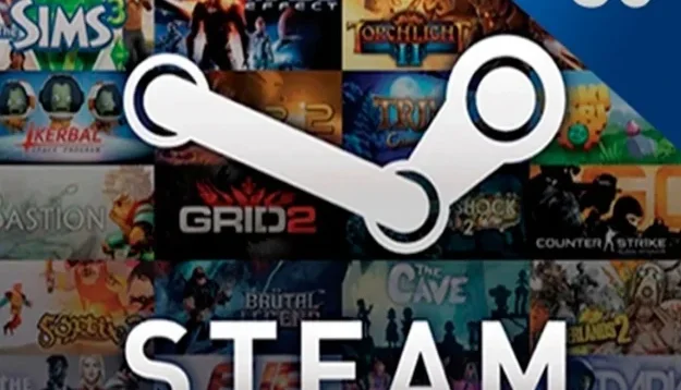 STEAM Gift Card R$50,00