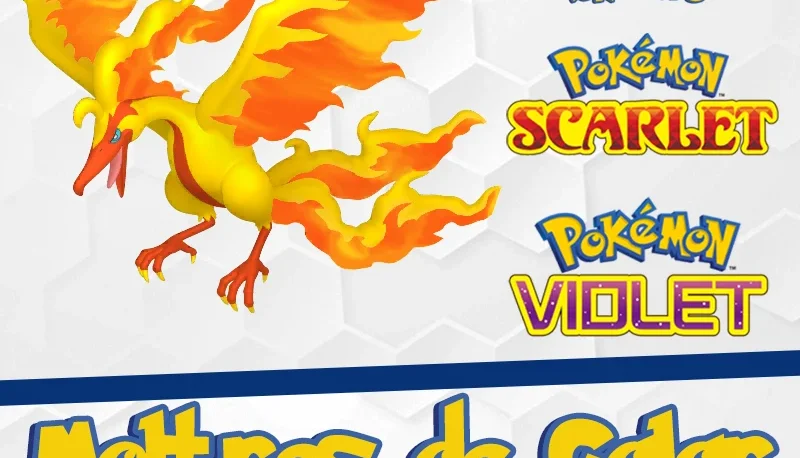 Galarian Moltres Shiny 6ivs - Pokémon Scarlet Violet