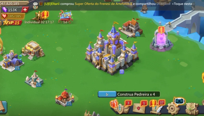 Conta Lords Mobile