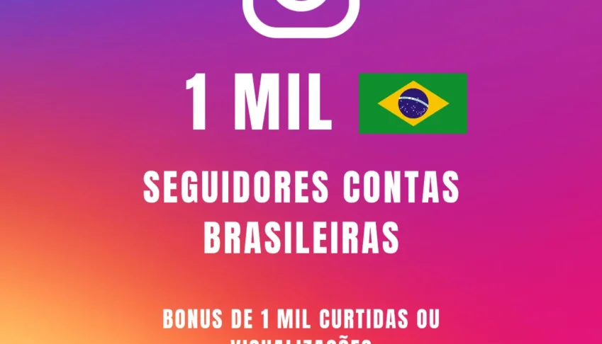 Seguidores Instagram + 🎁 Bônus de Curtidas e Visualizações