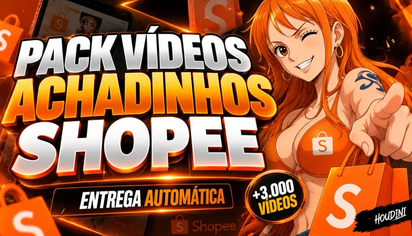 Pack Vídeos De Achadinhos Shopee | Envio Imediato