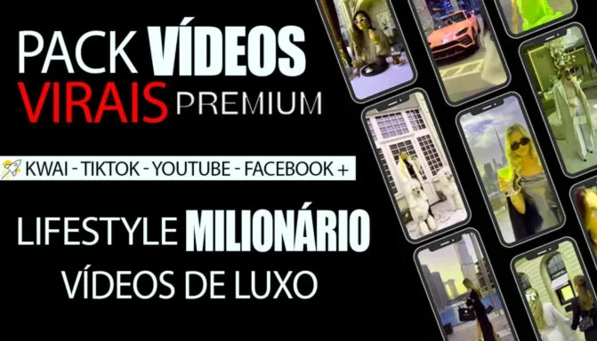 🚜 Pack de Vídeos e Imagens Milionário