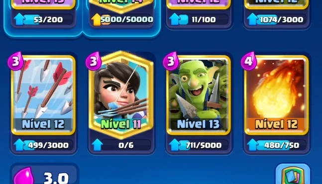 Conta de Clash Royale rara