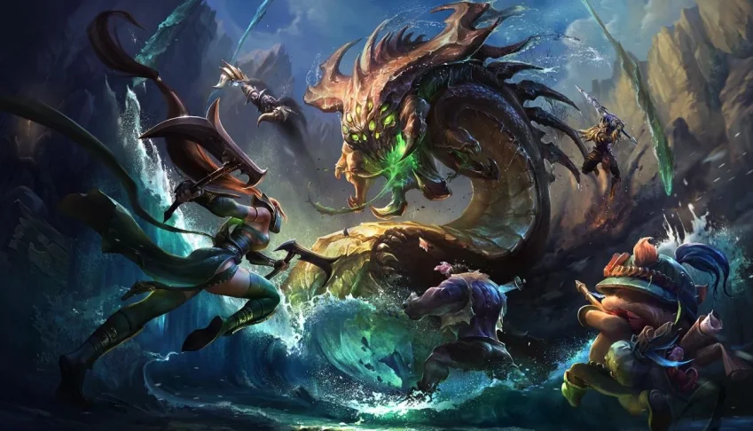 Conta League of Legends c/ borda diamante