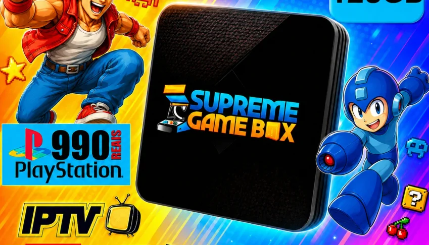 Coleção Retrô: +9.000 Jogos em 30 Consoles