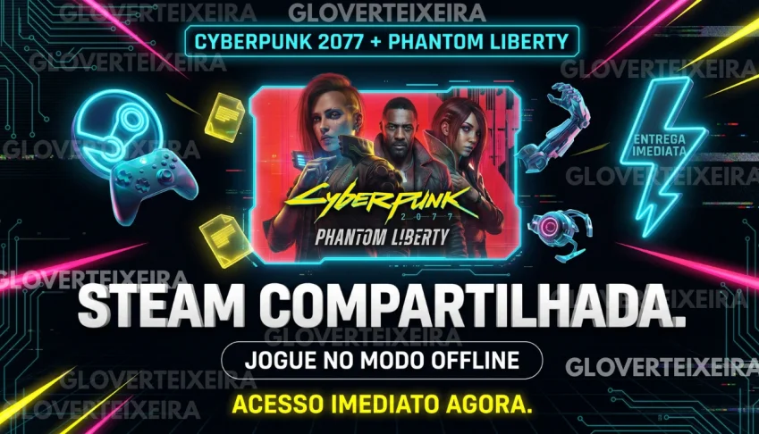Cyberpunk 2077 Phantom Liberty + Jogos - Jogue na Steam