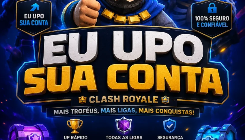 ELOJOB DE CONTA- CLASH ROYALE - VENDEDOR CONFIÁVEL