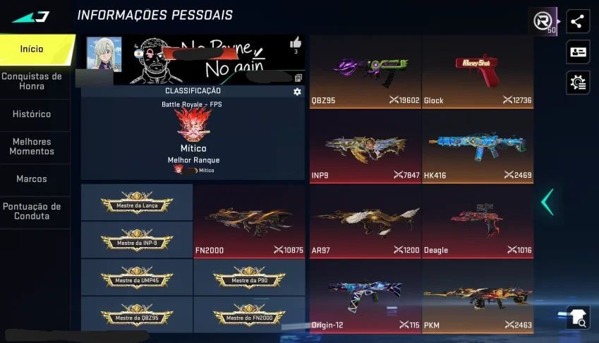 Conta de Bloodstrike (Ja Pegou Top 500 Global) FULL ACESSO