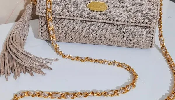 Bolsa de Crochê Bag Ollívia