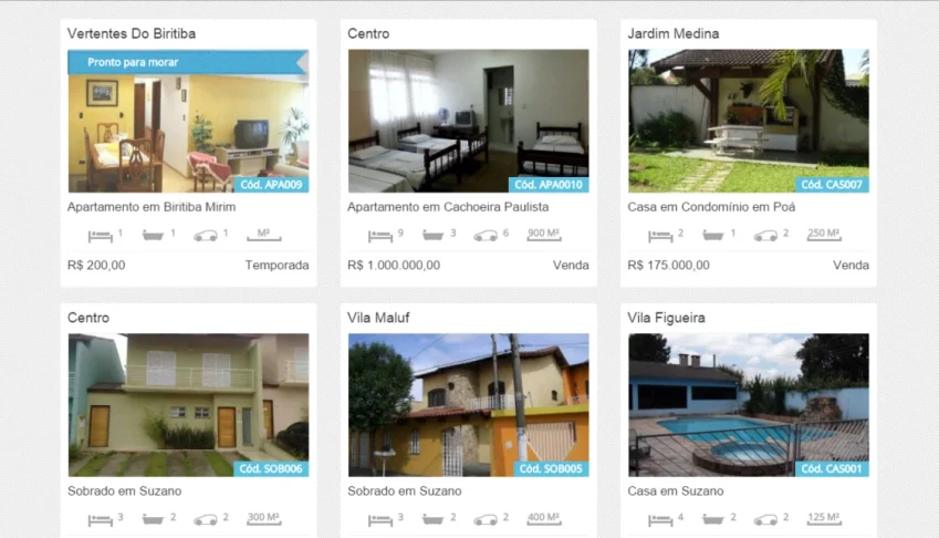 Site Para Imobiliaria