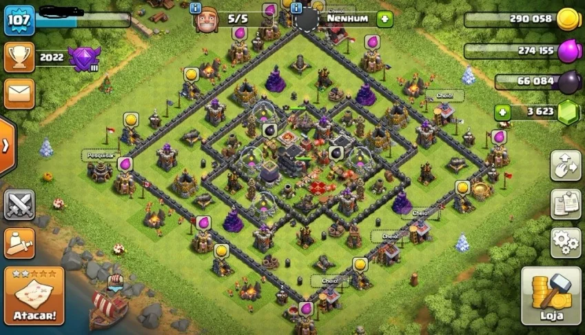 clash of clans cv 9