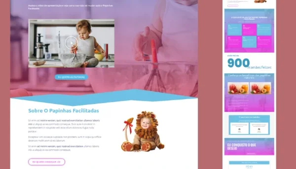 Template Papinha - Wordpress + Bônus Secreto